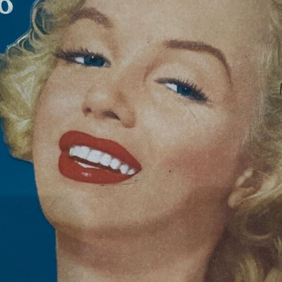 Vintage Marilyn Monroe Tin Sign 16x12 Metal Ad Wall 1993 Lustre Cream Shampoo - Picture 3 of 5